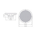 Kõlar blow wh-1606 6,5" komplekt bussi jaoks