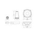 30-845# Auto kõlarid blow vr-130 komplekt