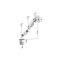 76-872# LCD-teleri HQ kinnitus 13"-27" lauakinnitus liigendiga