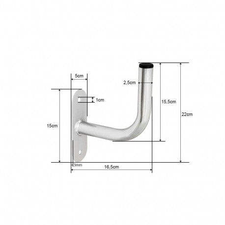 76-929# painutatud seinakinnitus 150