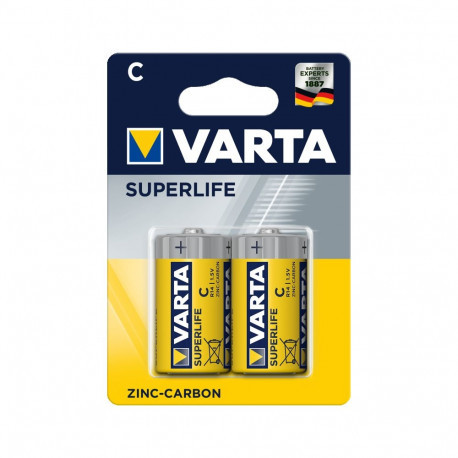 Patarei VARTA R14 SUPERLIFE 2tk./bl.