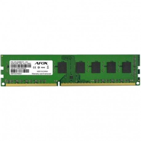 Afox Green 8GB DDR3 1600MHZ DIMM AFLD38BK1P