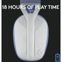 Logitech G435 LightSpeed Wireless Headset White