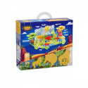 Blocks Mini Waffle - Animals Safari 100 pieces