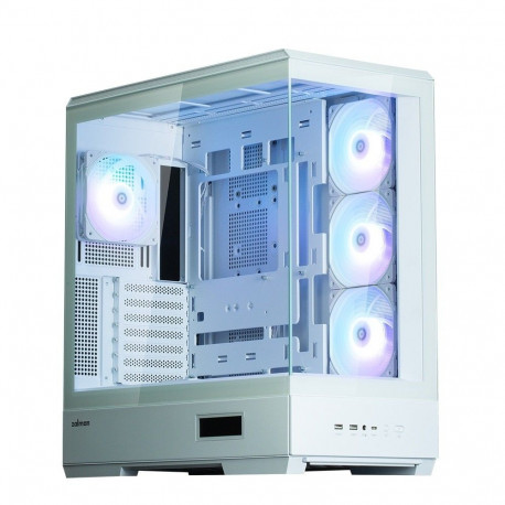 ZALMAN P50 DS WHITE Mid-Tower 4x ARGB Fans