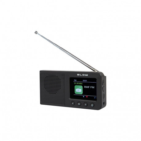 Radio RK3 FM/DAB+ kitchen, black
