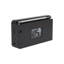 Radio RK4 FM/DAB+ kitchen, black