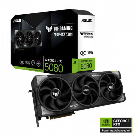 GeForce RTX graafikakaart 5080 TUF GAMING OC 16GB GDDR7 256bit DP/HDMI