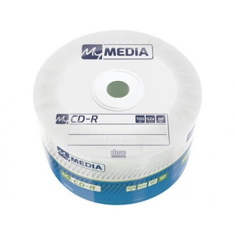 Verbatim CD toorikud My Media 700MB 50 tk