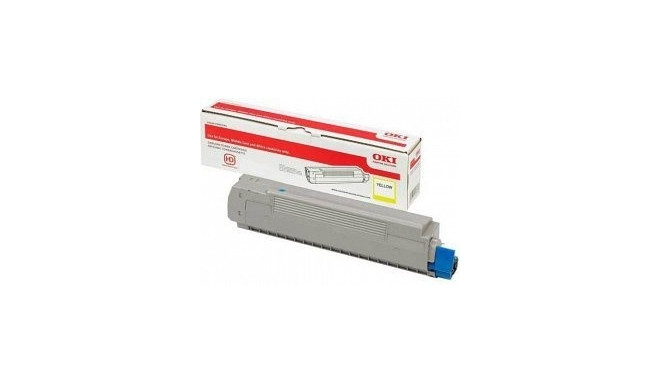 Toner 46443101 for C833/843 10K yellow