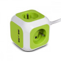 MagicCube quad current socket, 2 usb inputs 1,4m GB118
