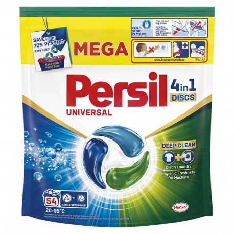 KAPSLID PESUPESU PERSIL DISCS VALGE 54TK