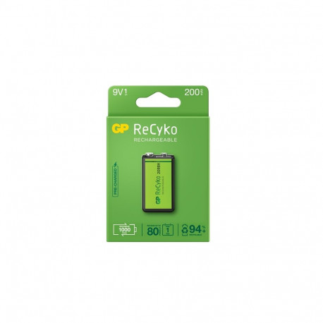 ACCU RECYKO 9V 200mAh akupatarei