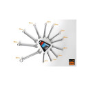 COMBINATION SPANNER SET OF 5123 12PCS