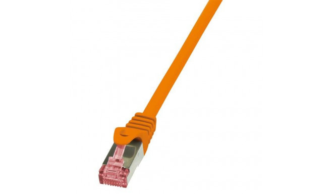 LogiLink 0.25m Cat.6 S/FTP networking cable Orange Cat6 S/FTP (S-STP)