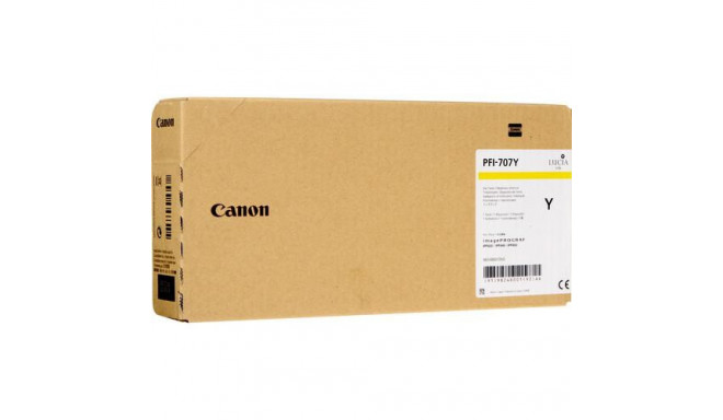 Canon PFI-707Y ink cartridge Original Yellow
