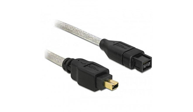 DeLOCK FireWire A/B, 1.0m 1 m Grey
