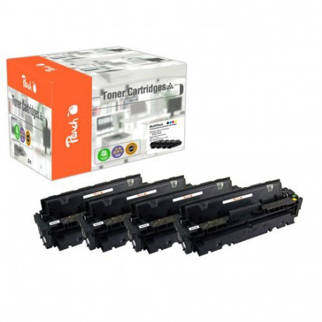 Peach PT815 toner cartridge 4 pc(s) Compatible Black, Cyan, Magenta, Yellow