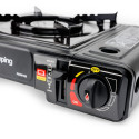 PLATINET CAMPING COOKING STOVE 1 BURNER BLACK