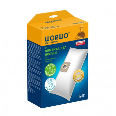 WORWO  Dulkių siurblių maišeliai Rowenta ZR815 RMB03