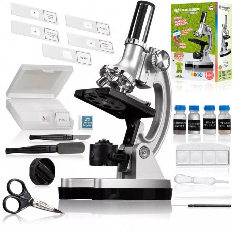 BRESSER JUNIOR Biotar 300x-1200x Set Microscope without case