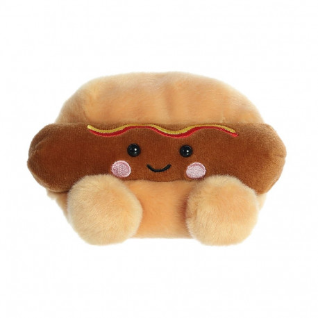 AURORA Palm Pals plush toy, Hot Dog, 12 cm