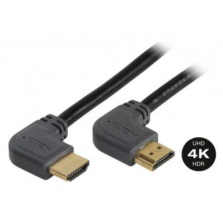 Vivanco cable HDMI - HDMI angled 3m (47107) (opened package)