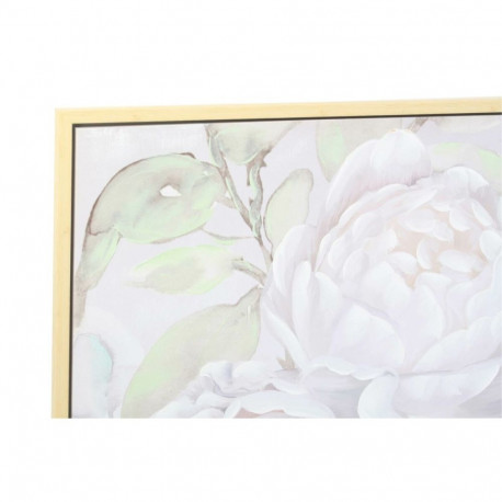 Maal DKD Home Decor 80 x 4 x 80 cm Kwiaty Shabby Chic (2 Ühikut)