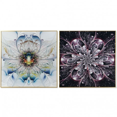 Maal DKD Home Decor 80 x 3 x 80 cm (2 Ühikut)