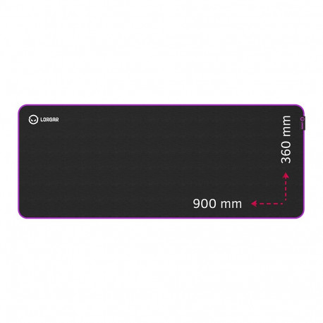 LORGAR Gaming Mouse Pad Main 319 Speed Black/Purple