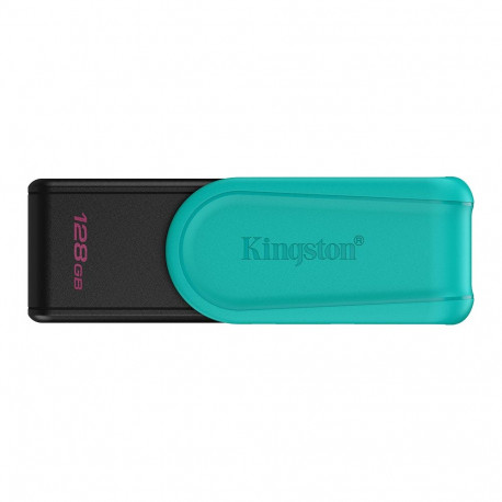 Kingston 128GB Portable USB 3.2 Gen 1 DataTraveler Exodia S (Black/Turquoise)