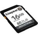 "CARD Card 16GB Kingston HC Industrial -40C to 85C retail"