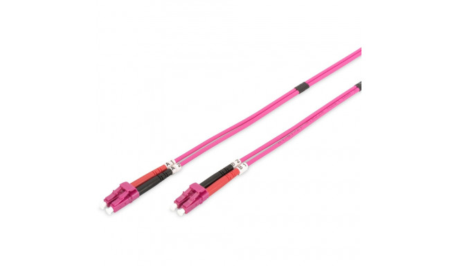 "DIGITUS LWL Patchkabel LC -> LC 2.00m Multimode Duplex OM4"