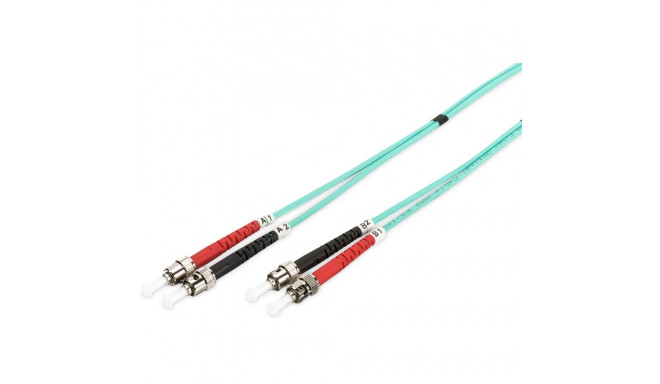 "DIGITUS LWL Patchkabel ST -> ST 10.00m Multimode Duplex OM3"