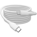 "DIGITUS USB 2.0 Kabel Typ C-Lightning Silikon 2m weiß"
