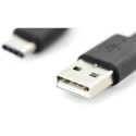 "DIGITUS USB 2.0 Verbindungskabel Typ C -A St/St 1.8m. sw"