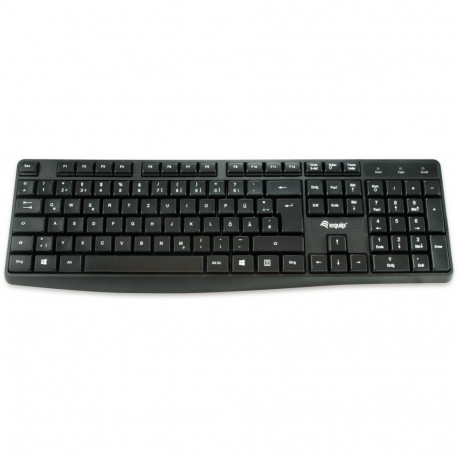 "Equip Kabelgebundene USB Keyboard schwarz. portugie"