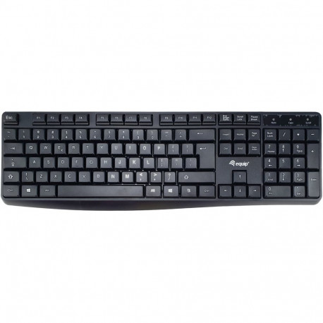 "Equip Kabelgebundene USB Keyboard schwarz.US Layout"