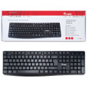 "Equip Kabelgebundene USB Keyboard schwarz. italieni"