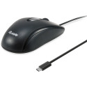 "Equip Optische Maus USB-C Komp. Rechts-Linkshänder 1.5m sw"