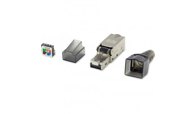 "Equip Steckverbinder RJ45 Cat6A 5er Set. geschirmt werk.frei"