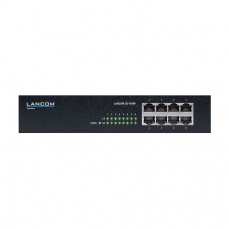"8P Lancom GS-1108P PoE RM"