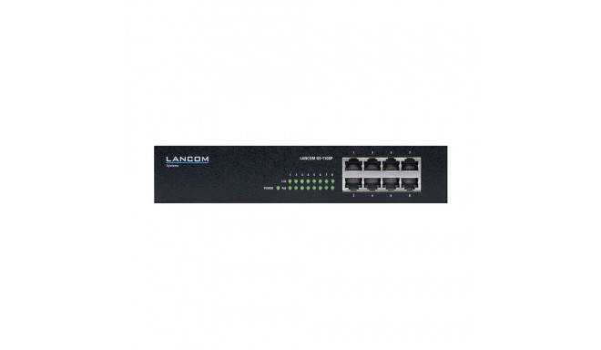"8P Lancom GS-1108P PoE RM"