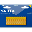 "Batterie AAA (LR03) 1.5V *Varta* Longlife - 10-Pack"