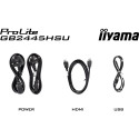 "IIYAMA 60.5cm (24"") GB2445HSU-B2 16:9 HDMI+DP+2xUSB"