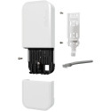 "MikroTik AX Access Point. wAPG-5HaxD2HaxD. wAP ax. 2.4/5 GHz. Gigabit. outdoor. white"