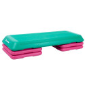 Stepipink Aerobic Step inSPORTline AS500 roheline/roosa