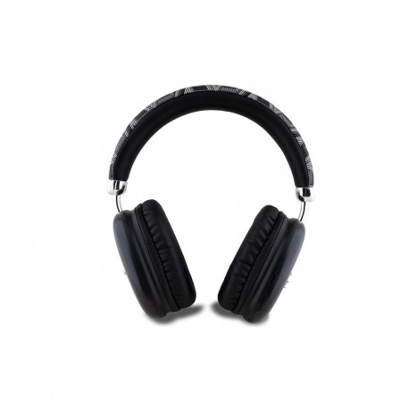 Guess Bluetooth Over-Ear Headphones GUBHK1GCTCSK black Gcube Metallic Script Logo