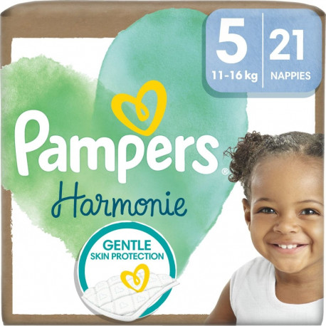 Pampers Harmonie Baby Diapers, size 5,11kg-16kg, 21 pcs.