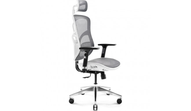Diablo Chairs V-Basic valge ja hall kontoritool